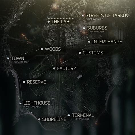 Map of Tarkov